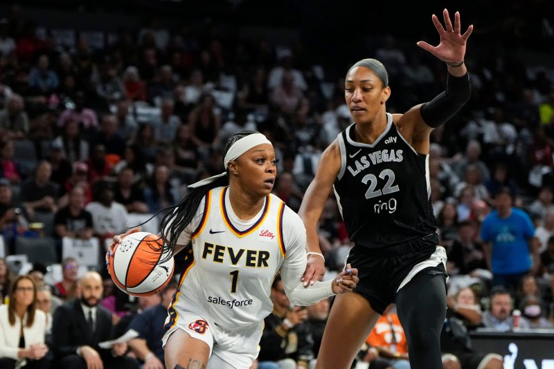 A’ja Wilson’s 25 points help Aces crush Fever, even semifinals series