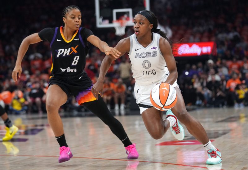 A’ja Wilson, Aces beat Mercury, one win from third WNBA title