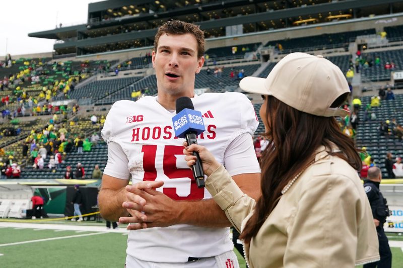 Pat McAfee was alone in picking Indiana vs. Oregon. IU’s QB noticed