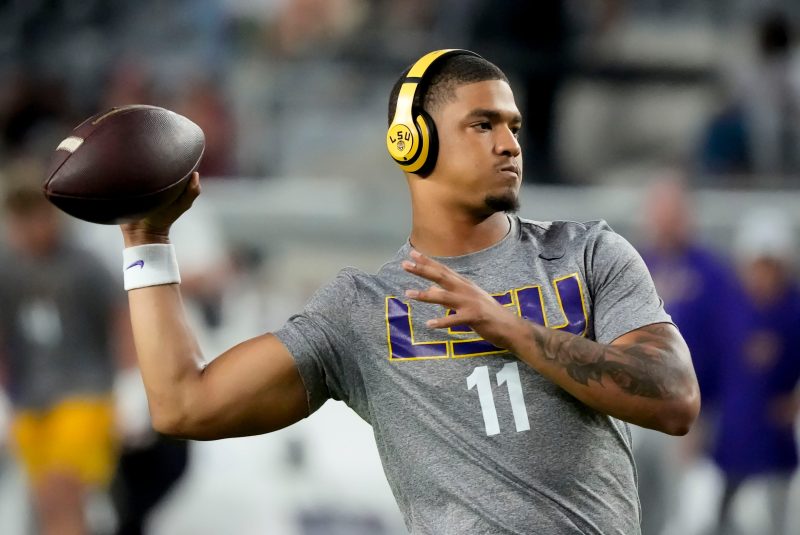 Who is Michael Van Buren? LSU benches Garrett Nussmeier vs Alabama